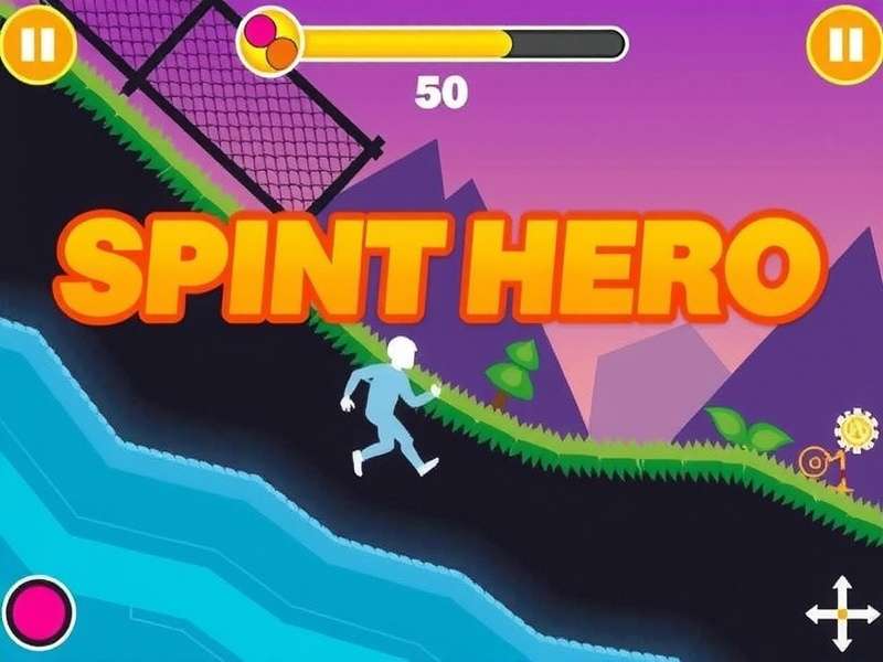 Cumin Sprint Hero in Action Cumin Sprint Hero Gameplay Screenshot
